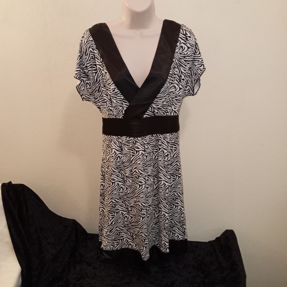 Brand New Kim Parrish Collection Dress Animal Prin